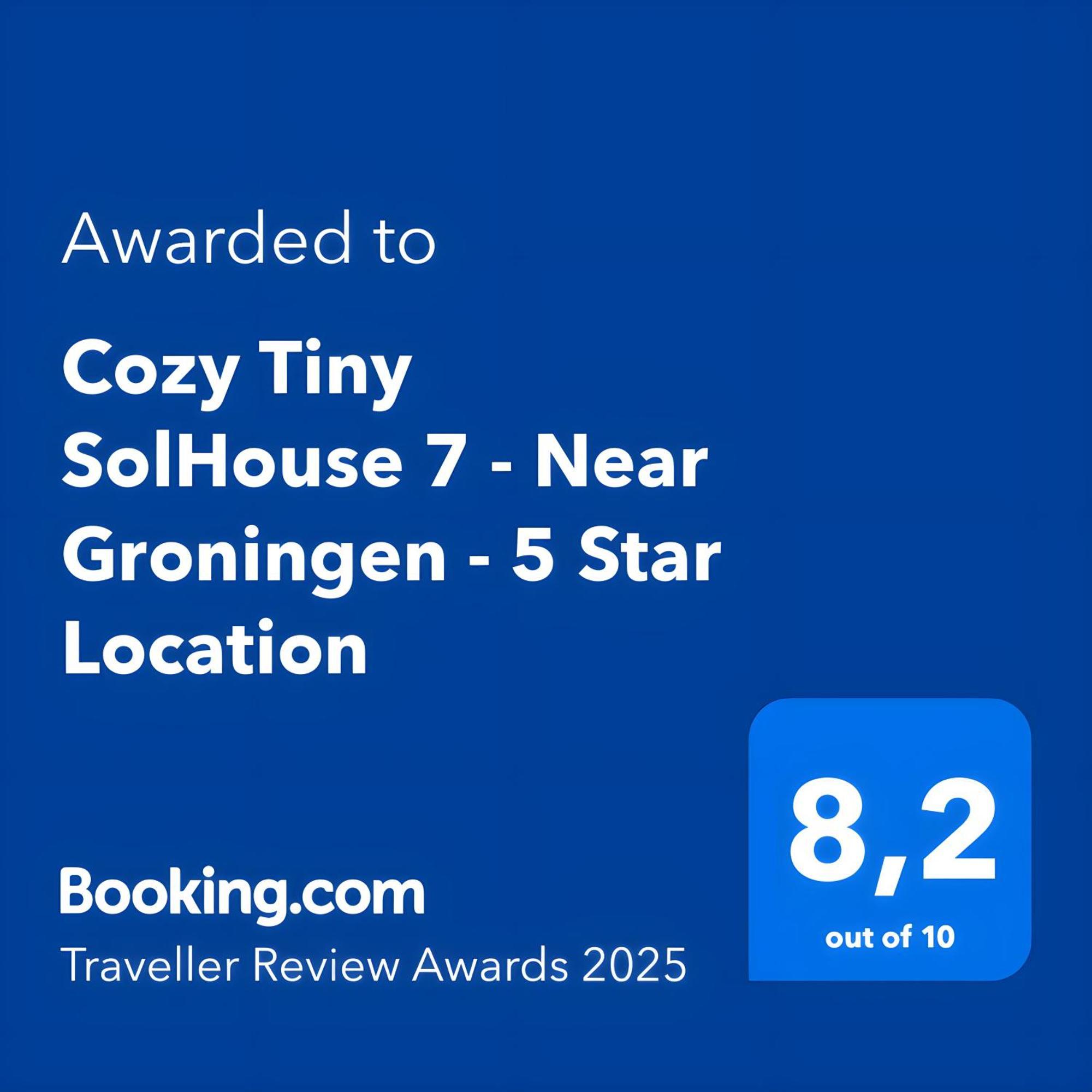 Апартаменты Cozy Tiny Solhouse 7 - Near Groningen - 5 Star Location Kropswolde Экстерьер фото